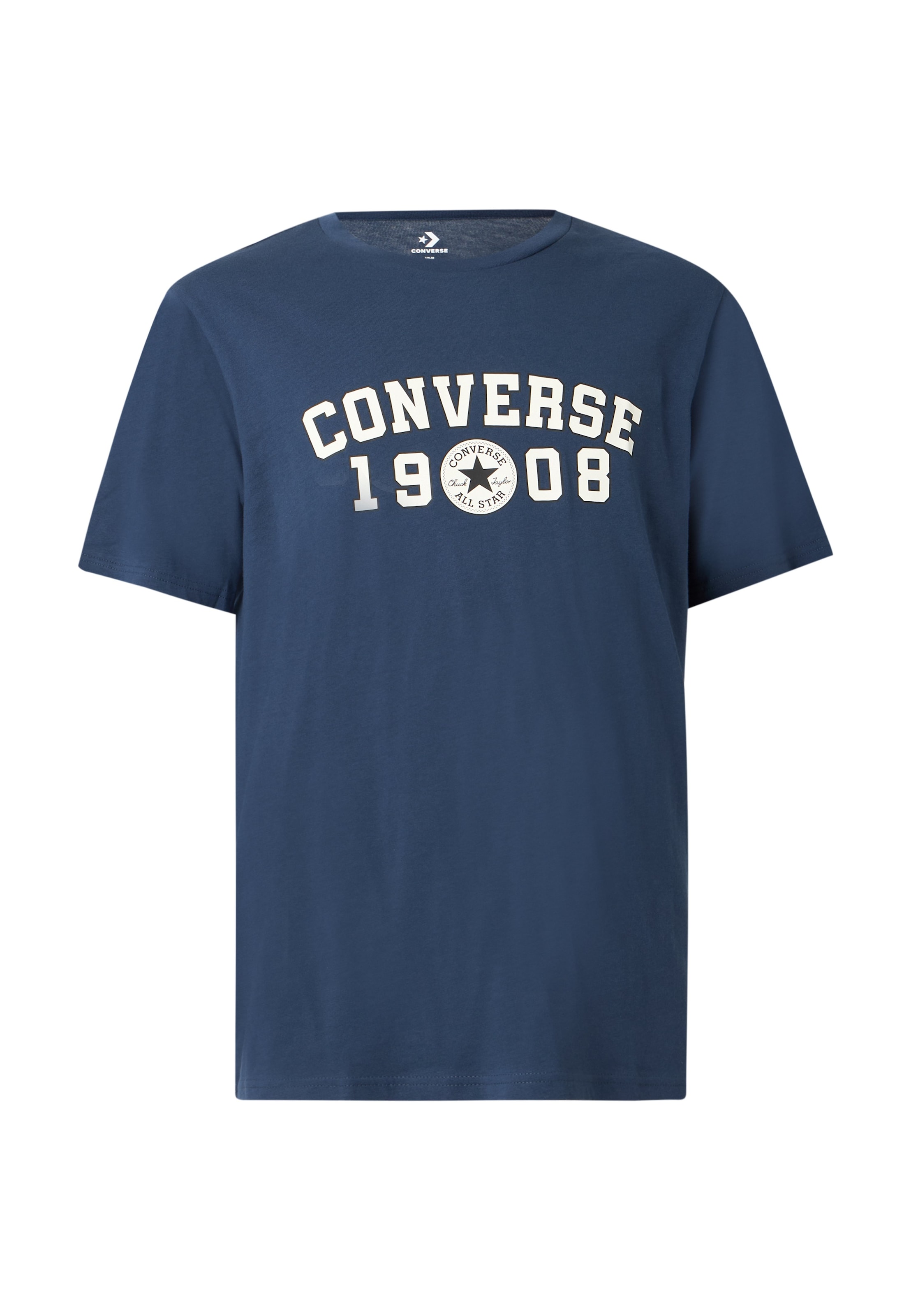 CONVERSE - Camiseta '1908' en azul: frente