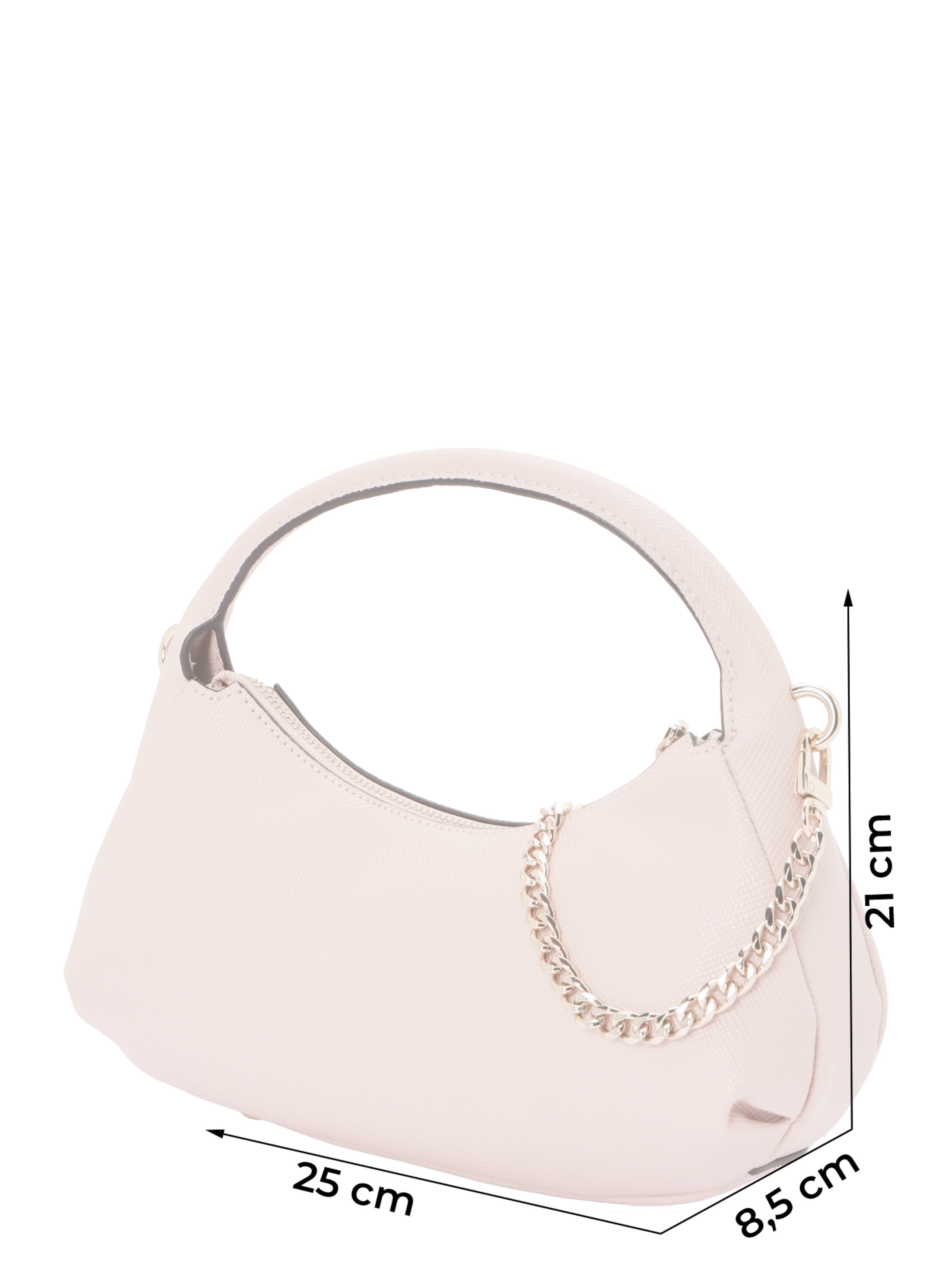 GUESS Olkalaukku 'GILDA MINI HOBO' värissä vaaleanpunainen