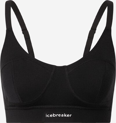 Sutien sport 'Queens' ICEBREAKER pe negru / alb, Vizualizare produs