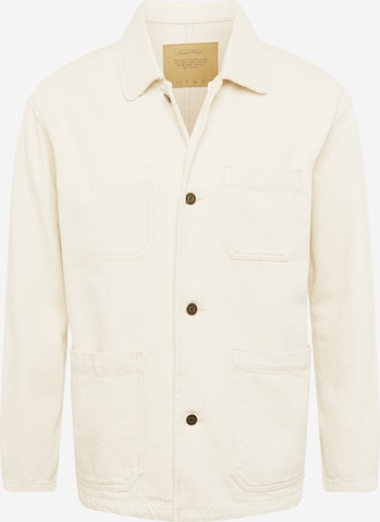 Veste mi-saison AMERICAN VINTAGE en beige : devant