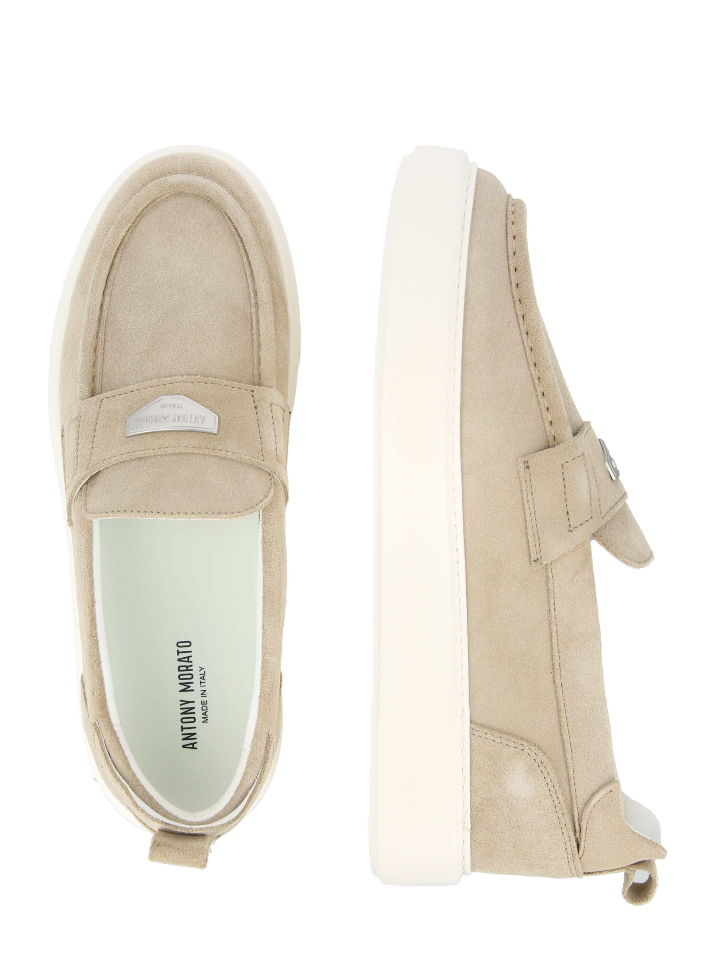 ANTONY MORATO Mokasini | bež barva