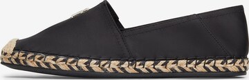 TOMMY HILFIGER Espadrilles in Zwart: voorkant