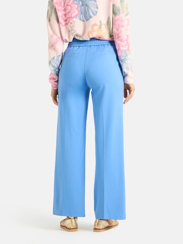 LIEBLINGSSTÜCK Wide leg Pleated Pants in Blue
