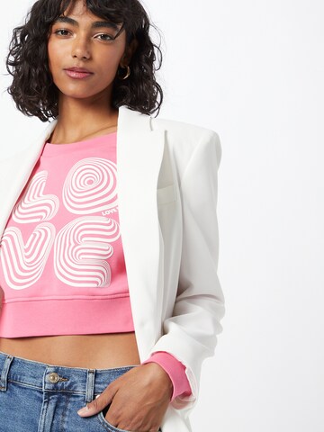 Love Moschino Sweatshirt in Pink