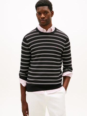 TOMMY HILFIGER Pullover 'SEASONAL' in Schwarz