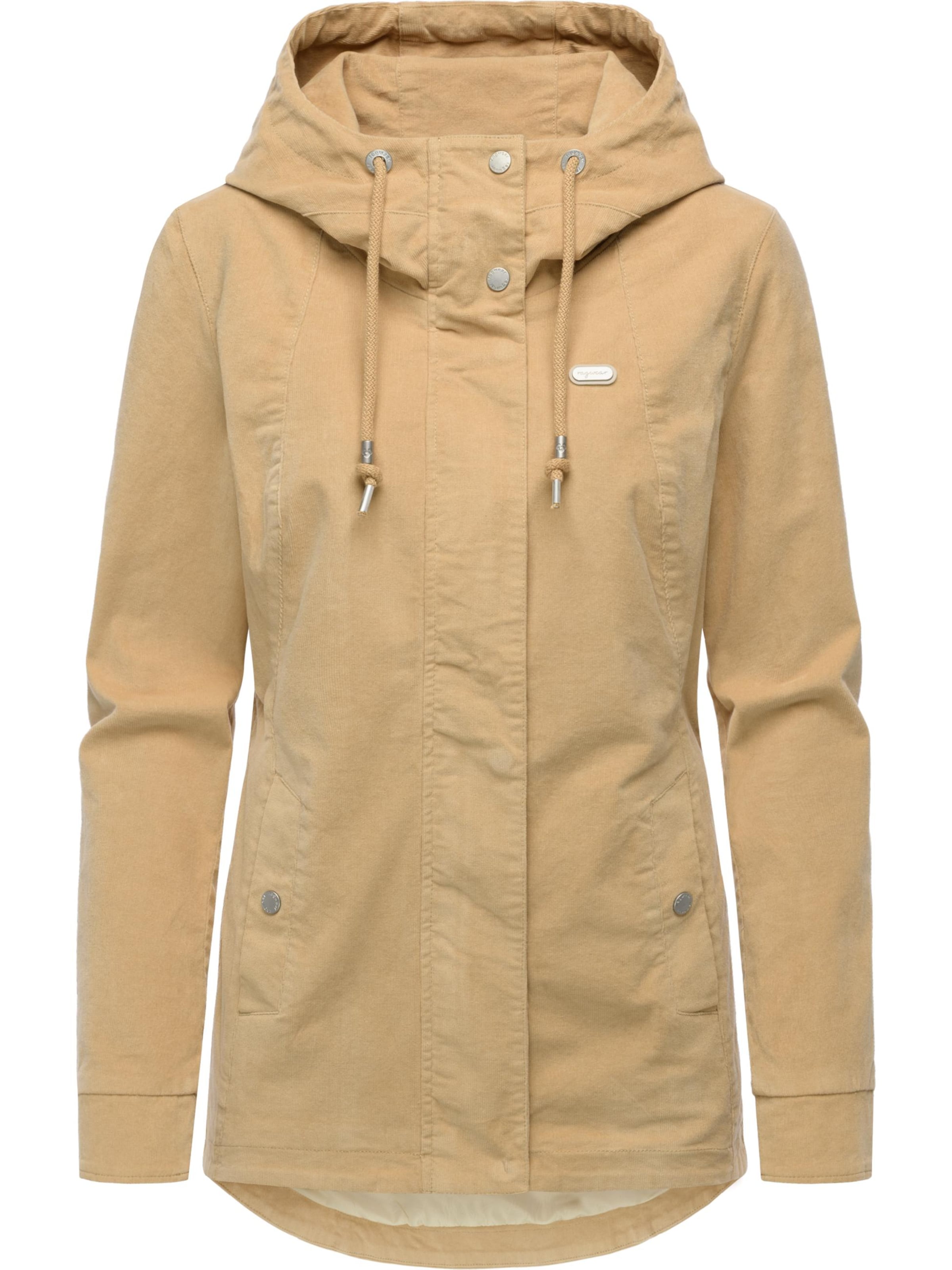 Veste mi-saison 'Alvena' Ragwear en beige : devant