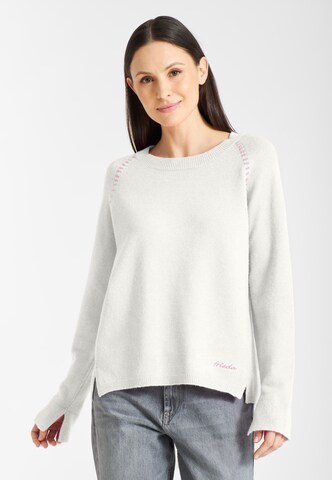 Frieda & Freddies NY Pullover in Beige: Vorderseite
