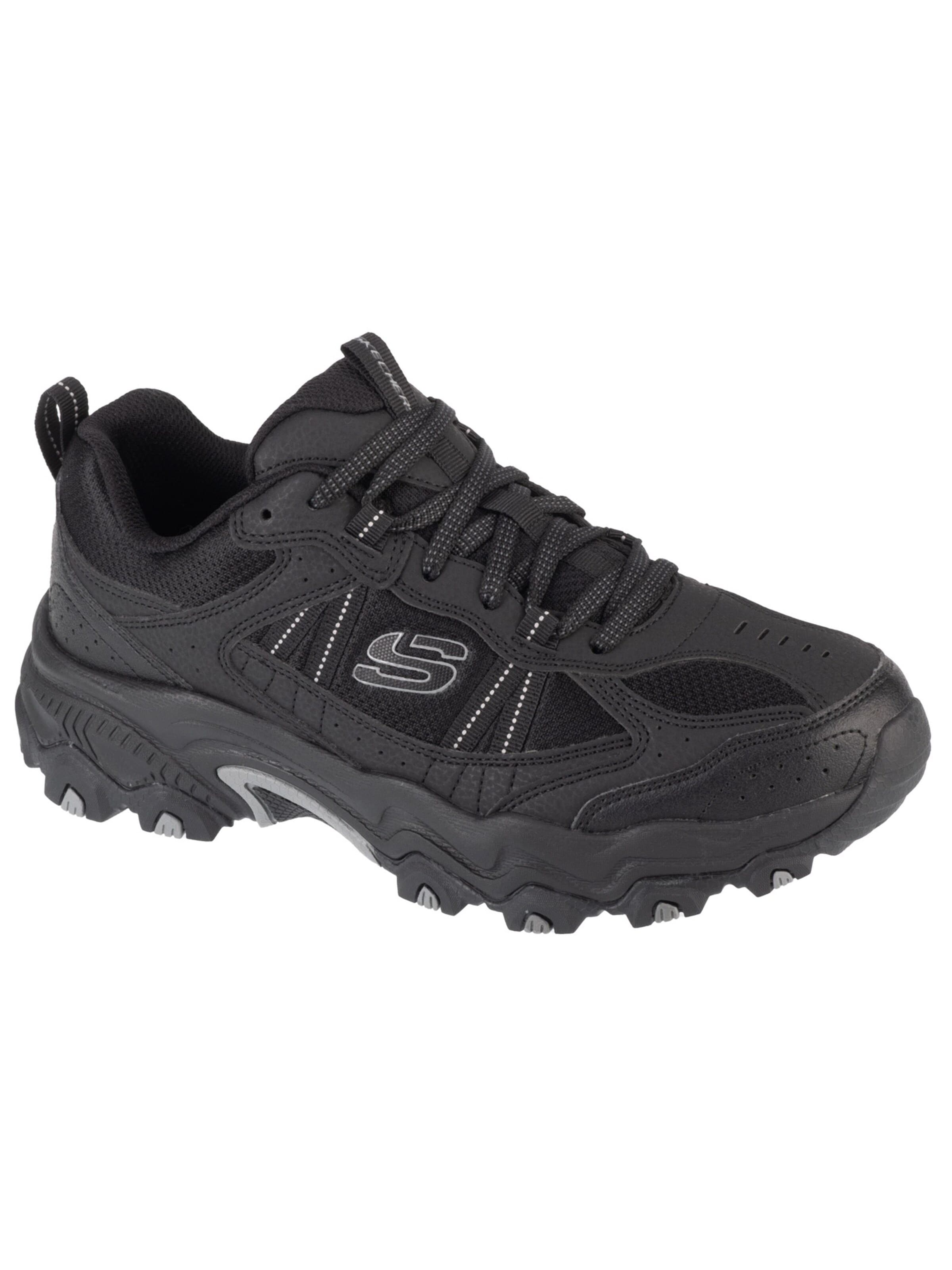 SKECHERS Sneaker low 'Skechers Stamina AT - Upper Stitch'‌‌‌‌‌‌‌ in Schwarz: Vorderseite