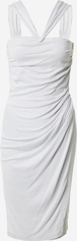 IRO - Vestido de cocktail 'MAKYA' em prata: frente