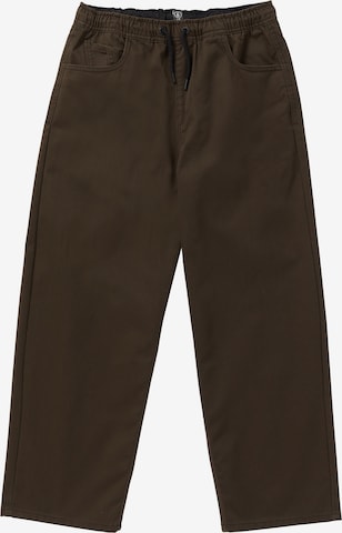 Volcom Regular Workout Pants 'Freazy' in Brown: front