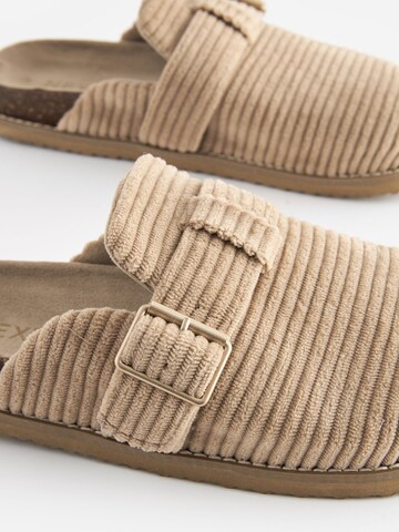 Next Slippers in Beige