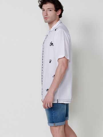 KOROSHI Regular fit Ing - fehér