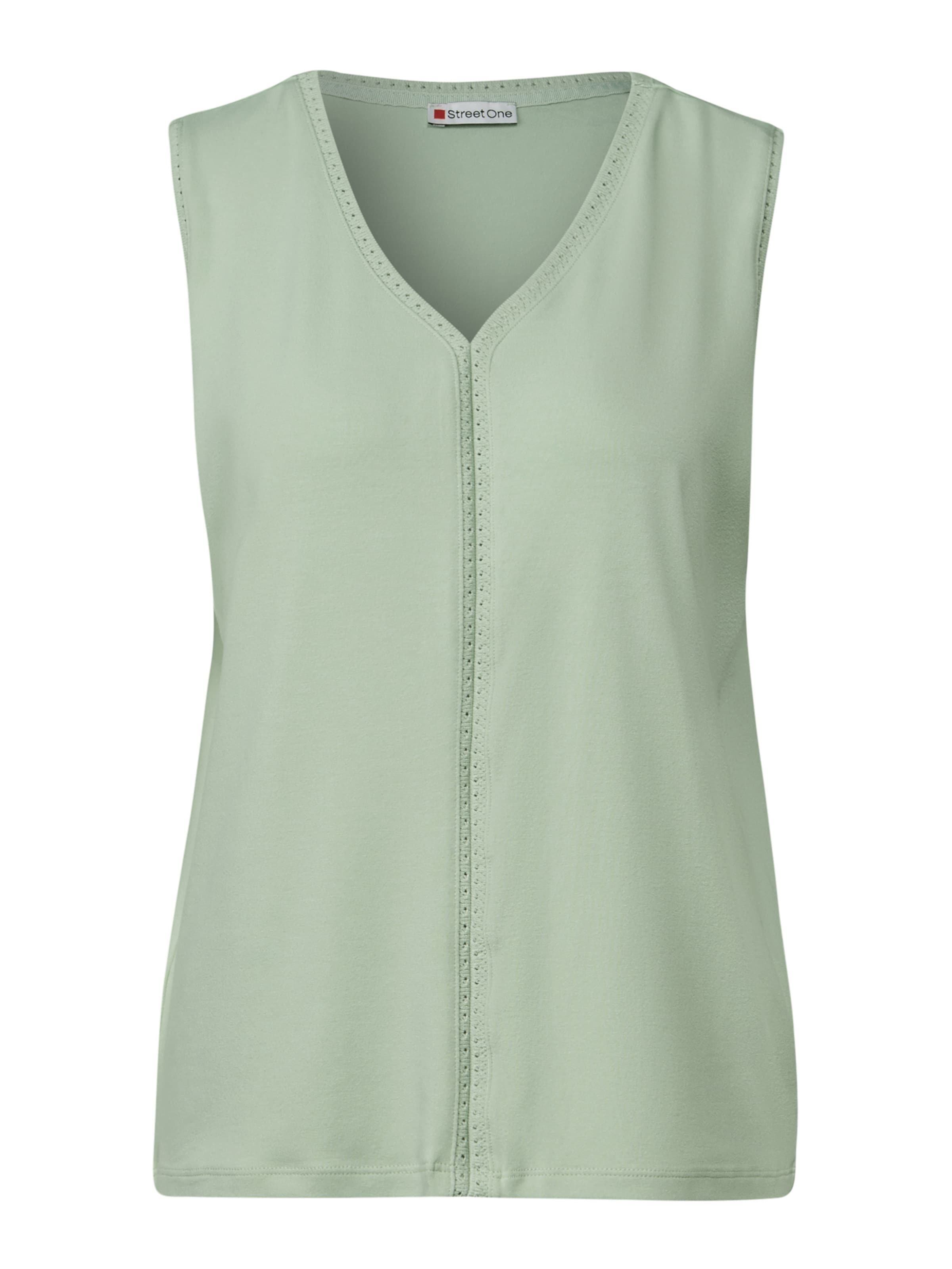 STREET ONE Топ в зелено: отпред