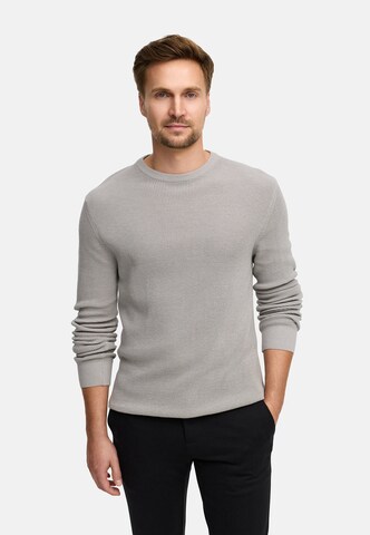 Pull-over 'JFTristan' JEFF en gris : devant