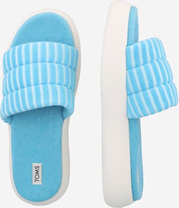 TOMS Mules 'ALPARGATA MALLOW SLIDE' in Blue