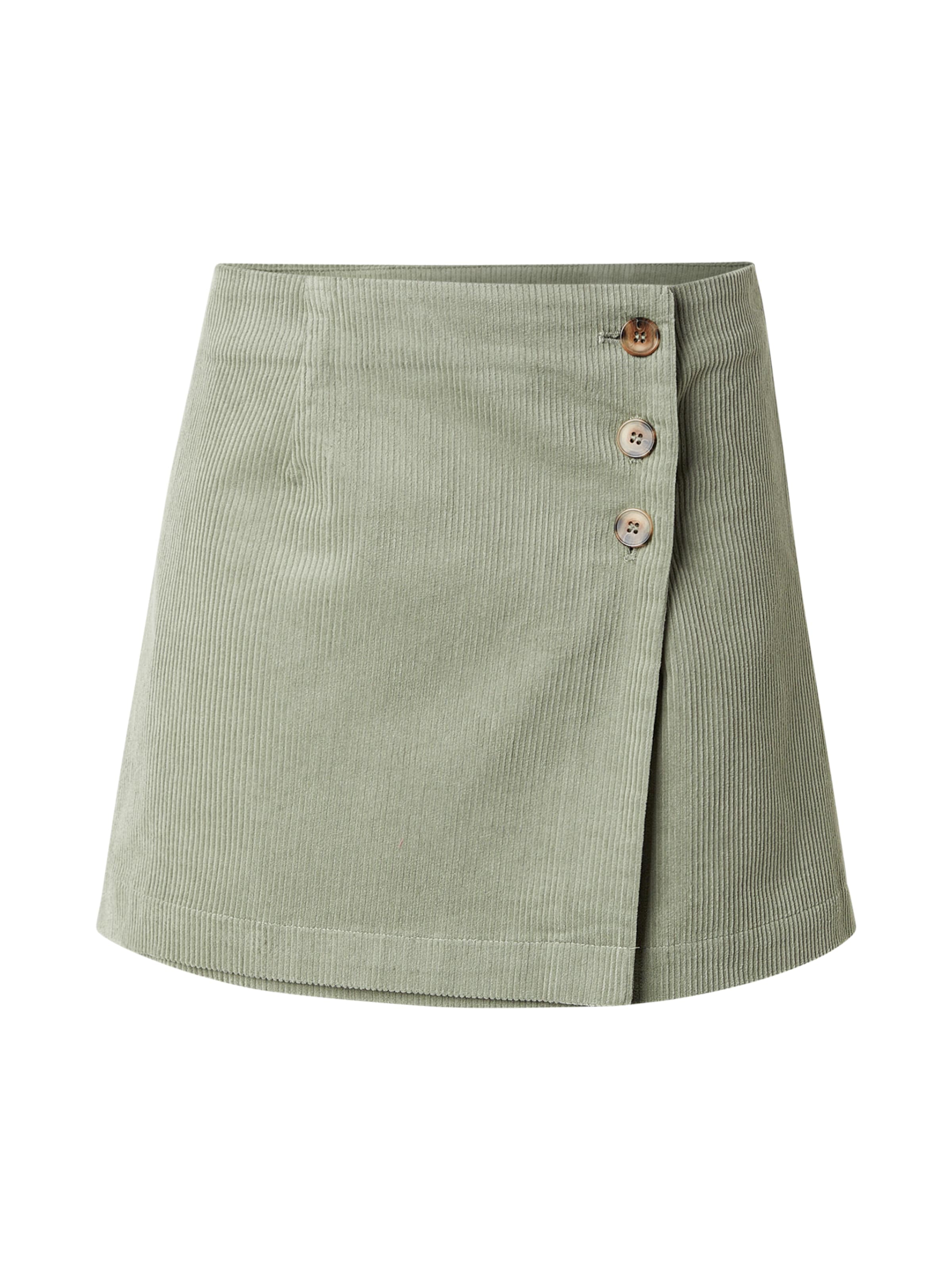 ABOUT YOU Φούστα 'Sharli' σε πράσινο: μπροστά