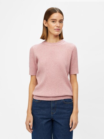 OBJECT Пуловер 'Noelle' в розово: отпред