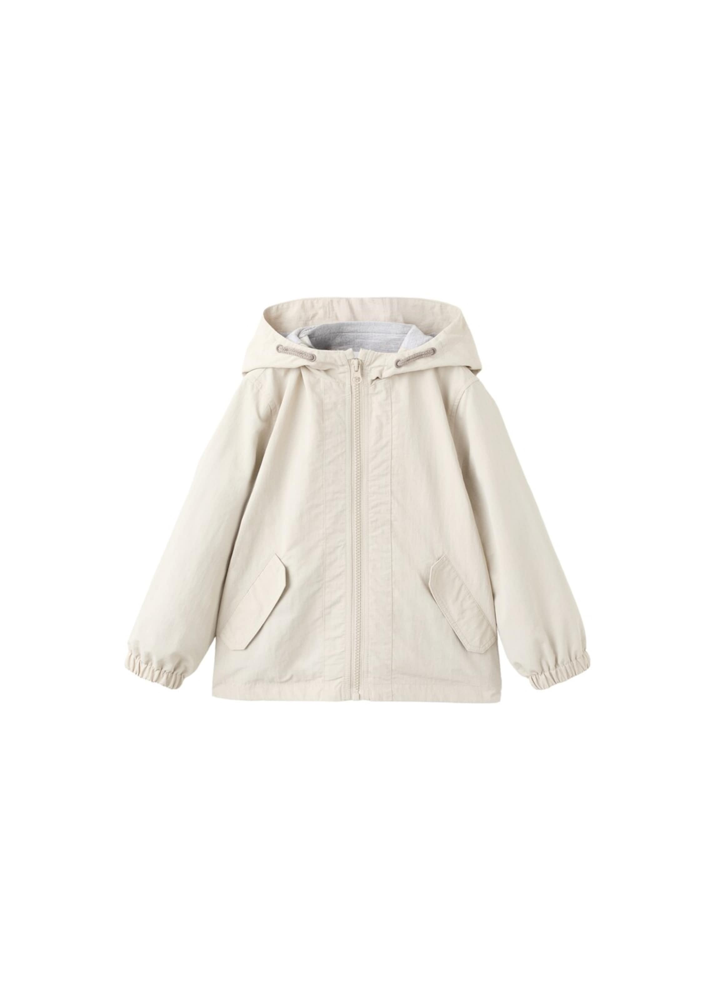 MANGO KIDS Between-Season Jacket 'Aneto' in Grey: front