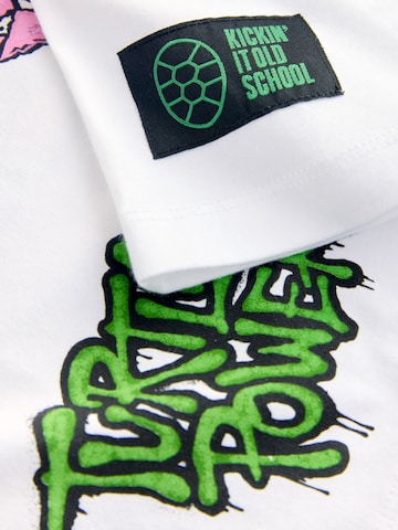 Next Shirt 'Teenage Mutant Ninja Turtles' in White