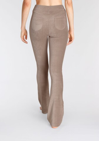 LASCANA Flared Pants in Brown