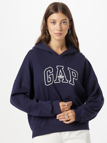 GAP Sweatshirt in Blue: front