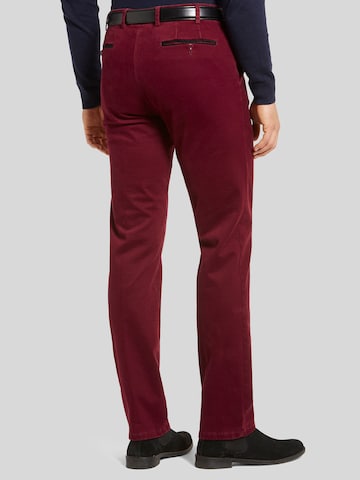 Regular Pantalon chino MEYER en rouge