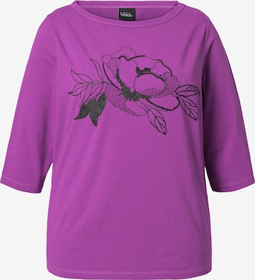 Ulla Popken Shirt in Purple: front