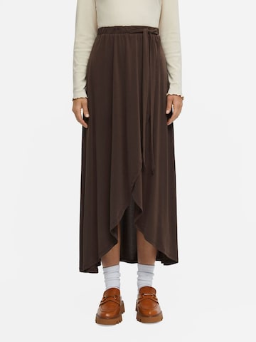 OBJECT Skirt 'Annie' in Brown: front