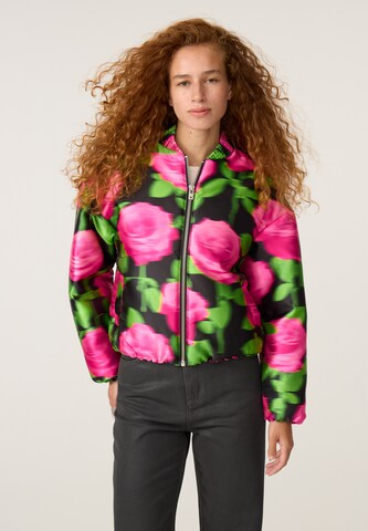 Veste mi-saison Fabienne Chapot en noir : devant
