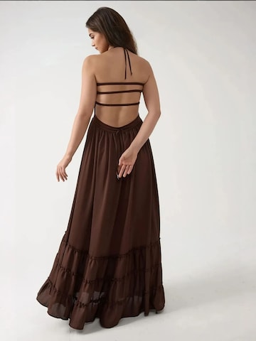 Hiccup - Vestido em castanho