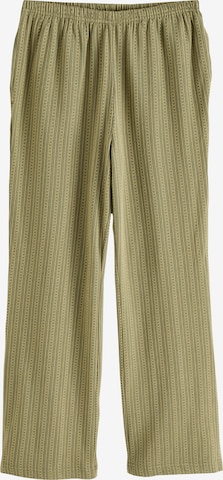 žalia Next Plačios klešnės Kelnės: priekis