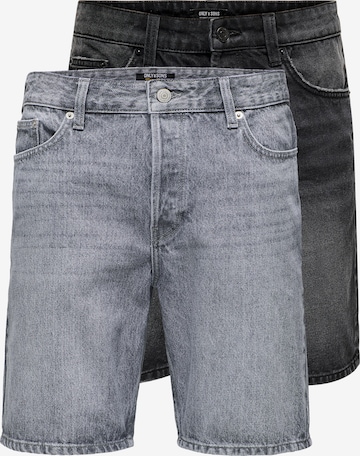 Regular Jean 'ONSEDGE' Only & Sons en gris : devant