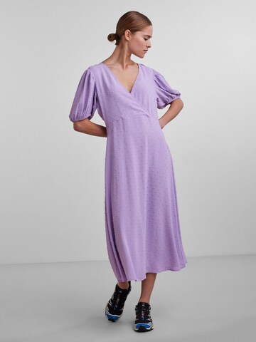 PIECES Summer Dress 'Vivi' in Purple