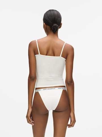 Karl Lagerfeld Slip in White