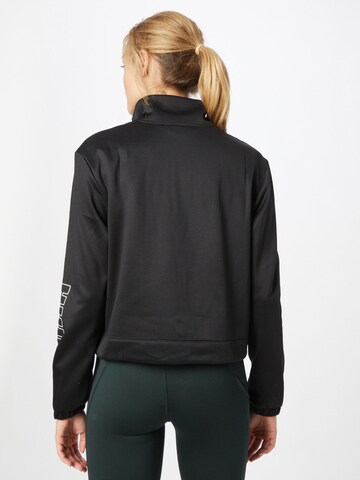 PUMA Athletic Zip-Up Hoodie in Black