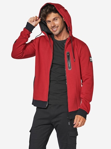 KOROSHI Between-Season Jacket in Red