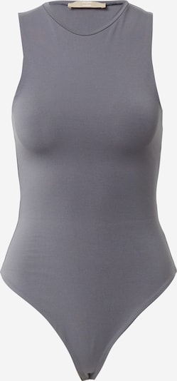 LENI KLUM x ABOUT YOU Shirt body 'Raquel' in de kleur Grijs, Productweergave