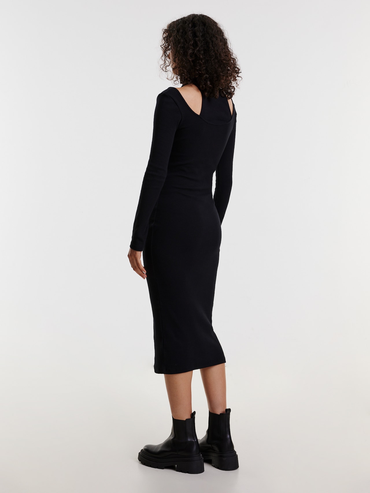 EDITED Vestido 'Lavea' negro