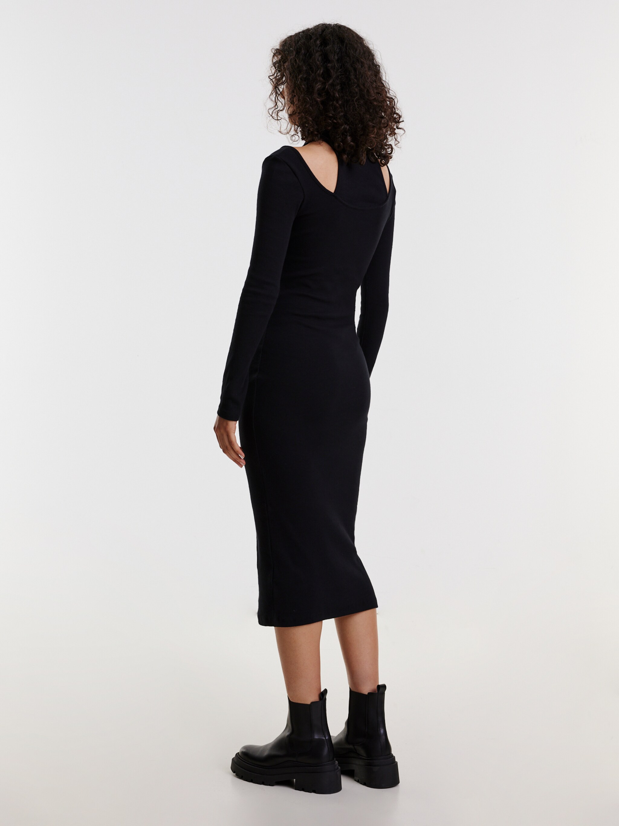 EDITED Producten Jurk 'Lavea' Zwart