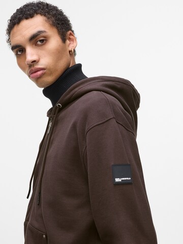 KARL LAGERFELD JEANS Majica | rjava barva