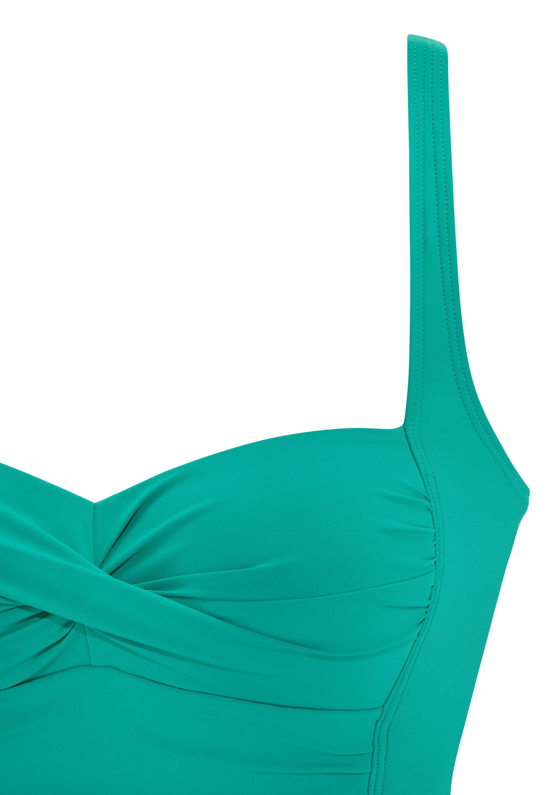 LASCANA Balconette Tankini top in Green