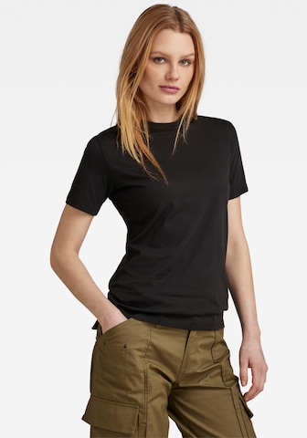 G-Star RAW T-shirt 'Nysid' i svart: framsida