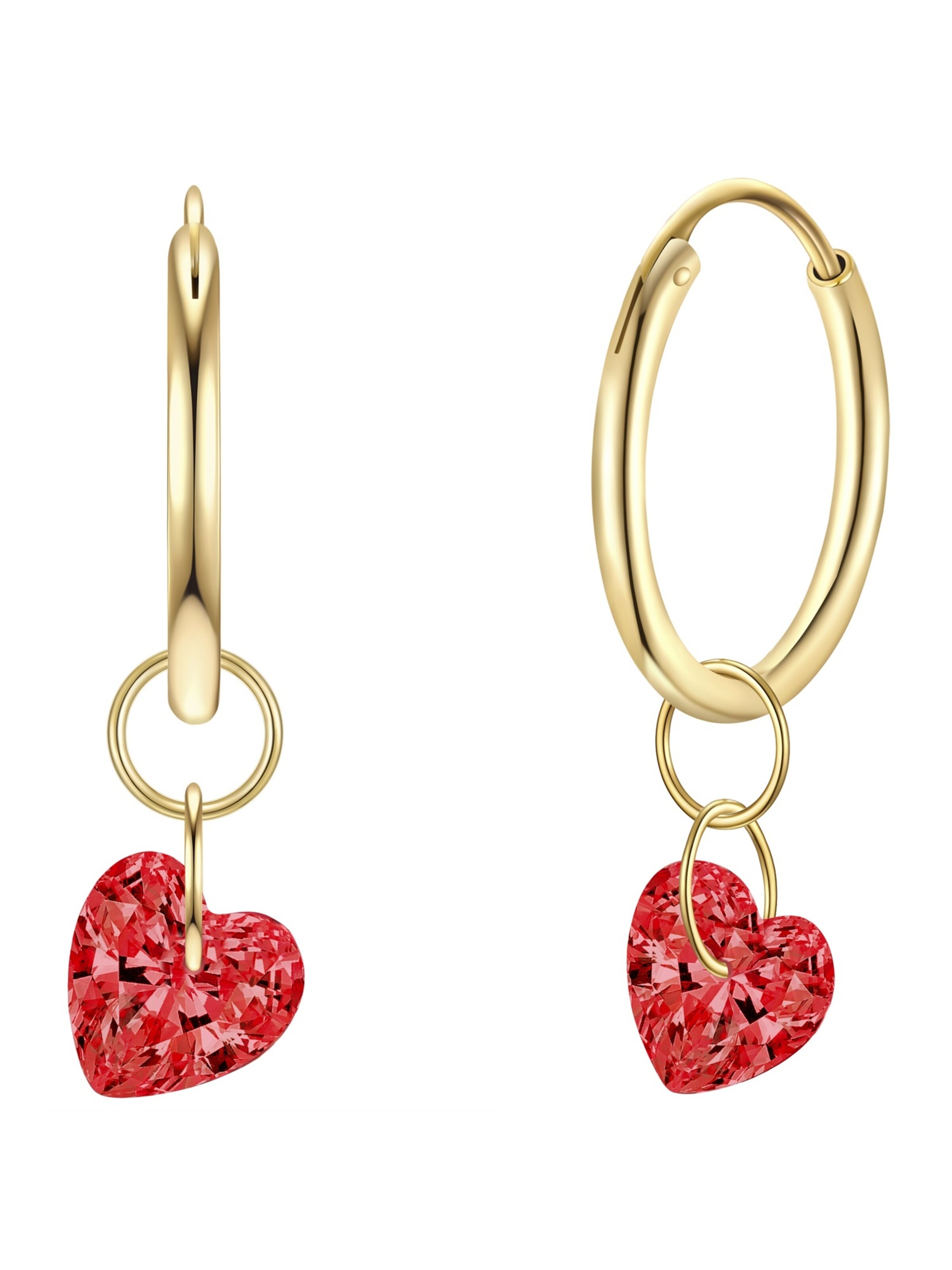 Boucles d'oreilles Rafaela Donata en or : devant
