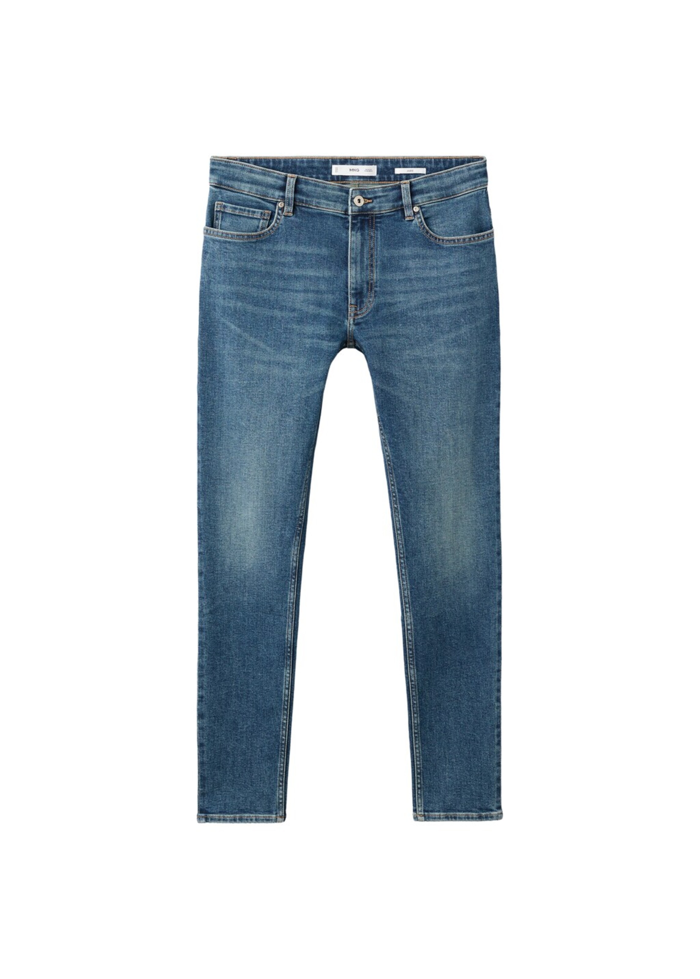 MANGO MAN Skinny Jeans 'Jude' in Blue: front