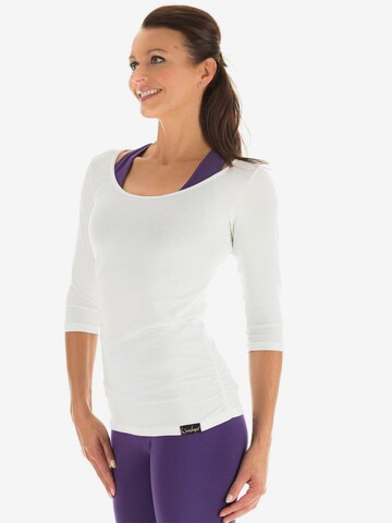 Winshape - Camisa funcionais 'WS4' em branco: frente