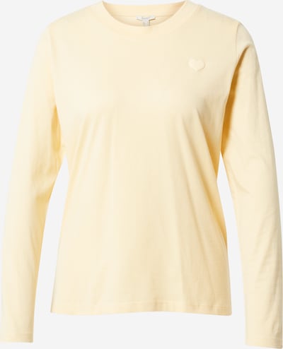 ESPRIT Camiseta en amarillo pastel, Vista del producto