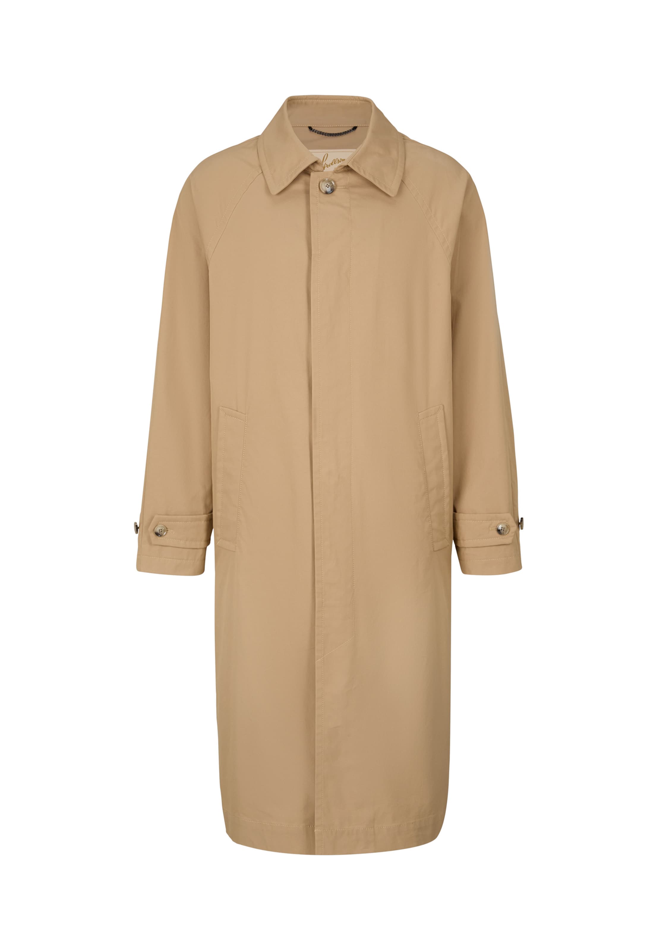 STRELLSON Between-seasons coat 'Archive Coat 2.0' in Beige: front