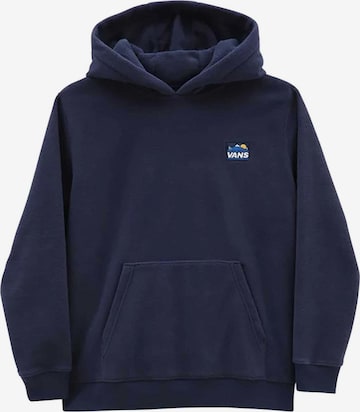 VANS Sweatshirt in Blue: front