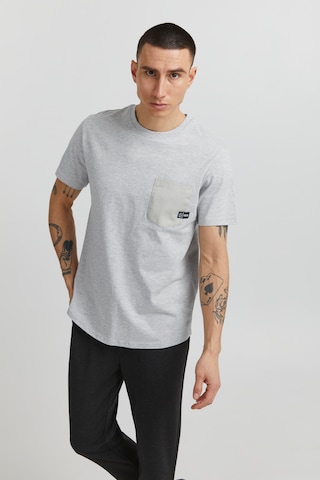 !Solid Shirt 'BASTO' in Grey: front