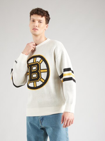 Mitchell & Ness Pullover in Beige: Vorderseite